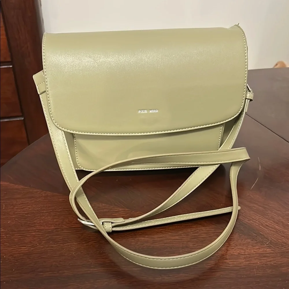 Pixie Mood Zoe Crossbody Purse in Olive Green